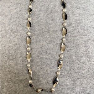 Stainless Steel Pearl Necklace